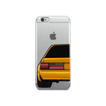 88-93 Notchback Orange iPhone Case (Rear) - 5ohNation