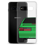 87-93 Green Hatchback Samsung Case (Rear) - 5ohNation
