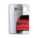 87-93 Red Hatchback Samsung Case (Rear) - 5ohNation