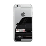 87-93 Black Foxbody iPhone Case (Front) - 5ohNation