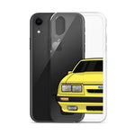 79-86 4 Eye Yellow iPhone Case (Front) - 5ohNation