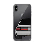 88-93 Notchback Silver iPhone Case (Rear) - 5ohNation