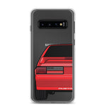 87-93 Red Hatchback Samsung Case (Rear) - 5ohNation