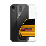 88-93 Notchback Orange iPhone Case (Rear) - 5ohNation