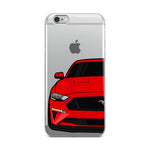 2018-19 Race Red iPhone Case (Front) - 5ohNation