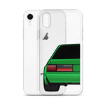 88-93 Notchback Green iPhone Case (Rear) - 5ohNation