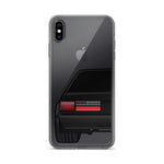88-93 Notchback Black iPhone Case (Rear) - 5ohNation