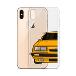 79-86 4 Eye Orange iPhone Case (Front) - 5ohNation