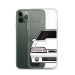 87-93 White Foxbody iPhone Case (Front) - 5ohNation