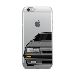 79-86 4 Eye Gray iPhone Case (Front) - 5ohNation