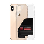 88-93 Notchback Black iPhone Case (Rear) - 5ohNation