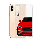 2018-19 Race Red iPhone Case (Front) - 5ohNation