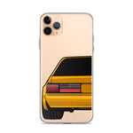 88-93 Notchback Orange iPhone Case (Rear) - 5ohNation