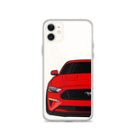 2018-19 Race Red iPhone Case (Front) - 5ohNation