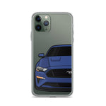 2018-19 Kona Blue iPhone Case (Front) - 5ohNation