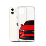 2018-19 Race Red iPhone Case (Front) - 5ohNation