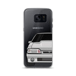 87-93 Silver Foxbody Samsung Case (Front) - 5ohNation