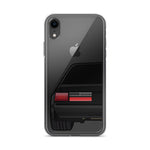 88-93 Notchback Black iPhone Case (Rear) - 5ohNation