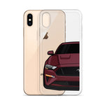 2018-19 Royal Crimson iPhone Case (Front) - 5ohNation