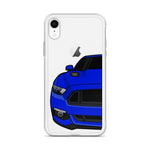 2015-17 Deep Impact/Lightning Blue Iphone Case (Front) - 5ohNation