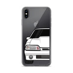 87-93 White Foxbody iPhone Case (Front) - 5ohNation