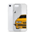 79-86 4 Eye Orange iPhone Case (Front) - 5ohNation