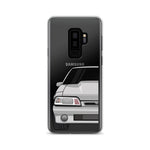 87-93 Silver Foxbody Samsung Case (Front) - 5ohNation