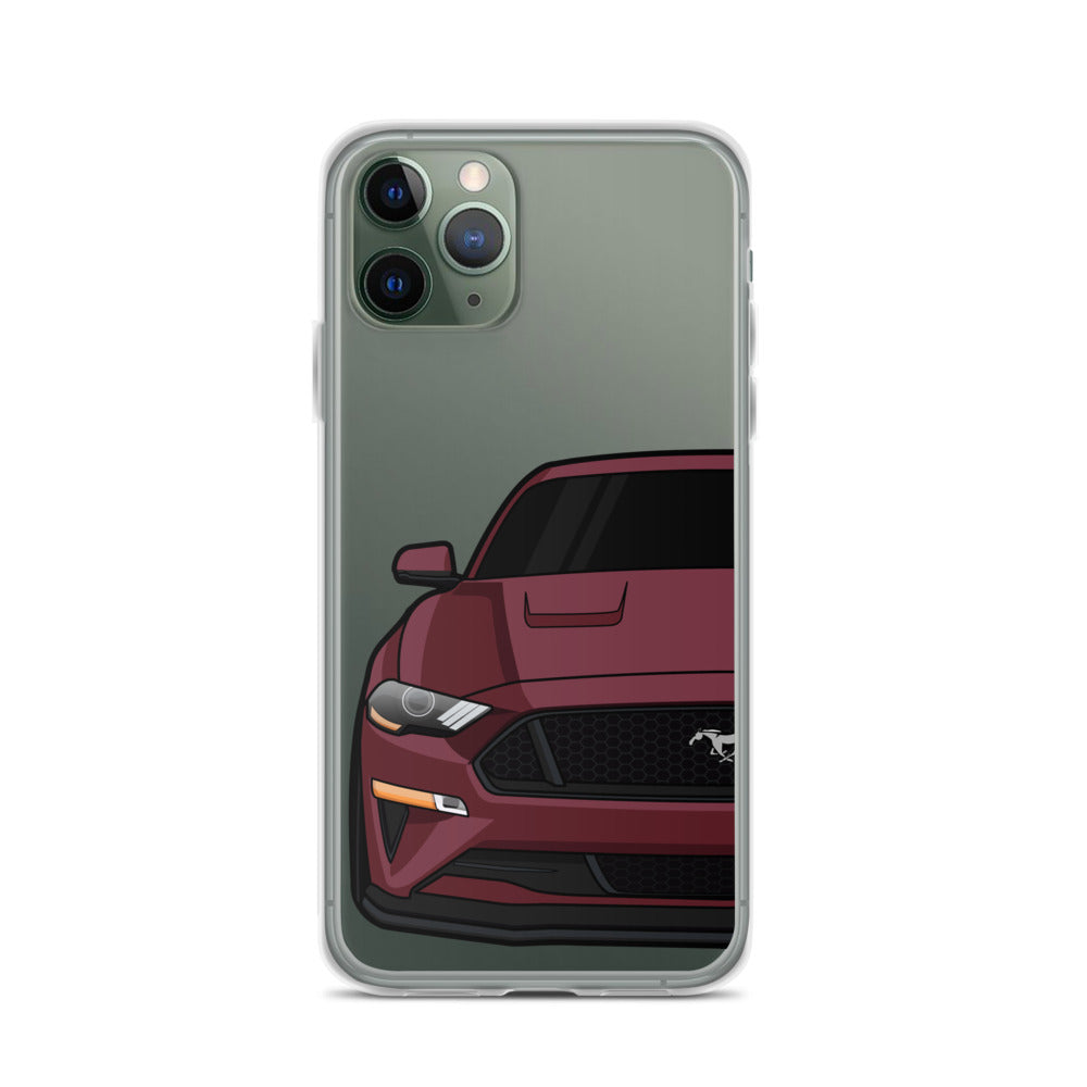 2018-19 Royal Crimson iPhone Case (Front) - 5ohNation