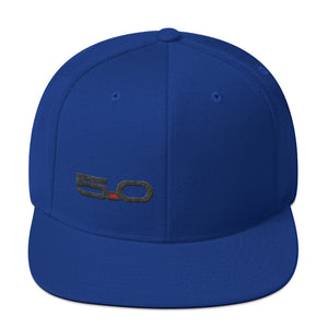 5.0 Snapback Hat (Black 5.0) - 5ohNation