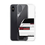 87-93 White Hatchback iPhone Case (Rear) - 5ohNation