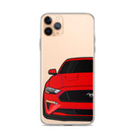 2018-19 Race Red iPhone Case (Front) - 5ohNation
