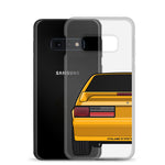 87-93 Orange Hatchback Samsung Case (Rear) - 5ohNation