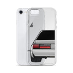 88-93 Notchback Silver iPhone Case (Rear) - 5ohNation