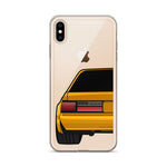 88-93 Notchback Orange iPhone Case (Rear) - 5ohNation
