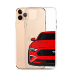 2018-19 Race Red iPhone Case (Front) - 5ohNation