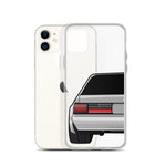 88-93 Notchback Silver iPhone Case (Rear) - 5ohNation