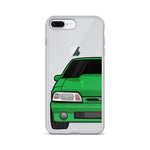 87-93 Green Foxbody iPhone Case (Front) - 5ohNation