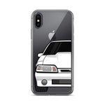 87-93 White Foxbody iPhone Case (Front) - 5ohNation