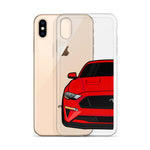 2018-19 Race Red iPhone Case (Front) - 5ohNation
