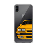79-86 4 Eye Orange iPhone Case (Front) - 5ohNation