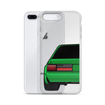 88-93 Notchback Green iPhone Case (Rear) - 5ohNation