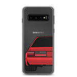 88-93 Notchback Red Samsung Case (Rear) - 5ohNation