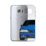 87-93 Blue Foxbody Samsung Case (Front) - 5ohNation