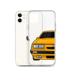 79-86 4 Eye Orange iPhone Case (Front) - 5ohNation