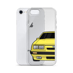 79-86 4 Eye Yellow iPhone Case (Front) - 5ohNation