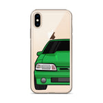 87-93 Green Foxbody iPhone Case (Front) - 5ohNation