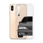 87-93 Gray Foxbody iPhone Case (Front) - 5ohNation