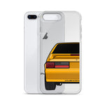 87-93 Orange Hatchback iPhone Case (Rear) - 5ohNation