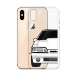 87-93 White Foxbody iPhone Case (Front) - 5ohNation