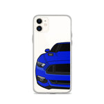 2015-17 Deep Impact/Lightning Blue Iphone Case (Front) - 5ohNation